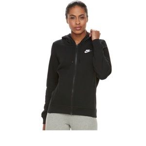 Black Nike full zip jacket